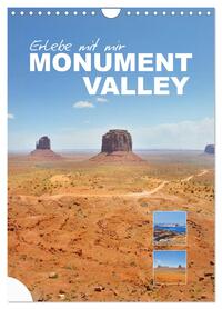 Erlebe mit mir das Monument Valley (Wandkalender 2026 DIN A4 hoch), CALVENDO Monatskalender