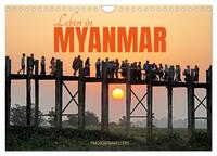 Leben in Myanmar (Wandkalender 2026 DIN A4 quer), CALVENDO Monatskalender