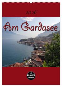 Am Gardasee (Wandkalender 2026 DIN A2 hoch), CALVENDO Monatskalender