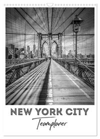 NEW YORK CITY Teamplaner (Wandkalender 2026 DIN A3 hoch), CALVENDO Monatskalender