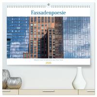 Fassadenpoesie – Muster & Strukturen aus New York (hochwertiger Premium Wandkalender 2026 DIN A2 quer), Kunstdruck in Hochglanz