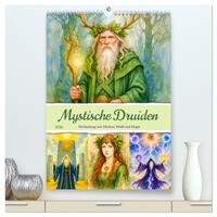 Mystische Druiden - Verbindung von Mythos, Natur und Magie (hochwertiger Premium Wandkalender 2026 DIN A2 hoch), Kunstdruck in Hochglanz