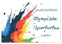 Jenseits des Podests - Olympische Sportarten in Aktion (Wandkalender 2026 DIN A3 quer), CALVENDO Monatskalender