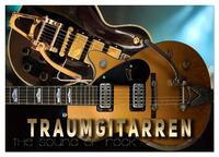 Traumgitarren - the Sound of Rock (Wandkalender 2026 DIN A4 quer), CALVENDO Monatskalender