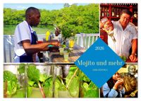 Mojito und mehr - CUBA COCKTAILS (Wandkalender 2026 DIN A2 quer), CALVENDO Monatskalender