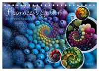 Fibonacci’s Garten (Tischkalender 2026 DIN A5 quer), CALVENDO Monatskalender