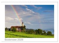 Bodensee 2026 (Wandkalender 2026 DIN A3 quer), CALVENDO Monatskalender