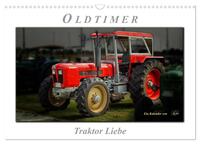 Oldtimer - Traktor Liebe (Wandkalender 2026 DIN A3 quer), CALVENDO Monatskalender