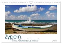 Zypern. Von Akamas bis Limassol (Wandkalender 2026 DIN A4 quer), CALVENDO Monatskalender