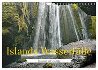 Islands Wasserfälle (Wandkalender 2026 DIN A4 quer), CALVENDO Monatskalender