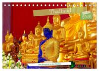 Thailand - Von Bangkok in den Norden (Tischkalender 2026 DIN A5 quer), CALVENDO Monatskalender