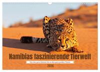 Namibias faszinierende Tierwelt (Wandkalender 2026 DIN A3 quer), CALVENDO Monatskalender