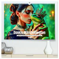 Dunkle Märchenwelten (hochwertiger Premium Wandkalender 2026 DIN A2 quer), Kunstdruck in Hochglanz