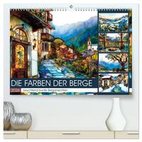 Die Farben der Berge (hochwertiger Premium Wandkalender 2026 DIN A2 quer), Kunstdruck in Hochglanz
