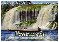 Venezuela - Natur pur Orinoco Delta und die Anden (Tischkalender 2026 DIN A5 quer), CALVENDO Monatskalender