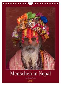 Menschen in Nepal (Wandkalender 2026 DIN A4 hoch), CALVENDO Monatskalender