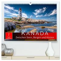 Kanada - zwischen Seen, Bergen und Küsten (hochwertiger Premium Wandkalender 2027 DIN A2 quer), Kunstdruck in Hochglanz