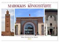 MAROKKOS KÖNIGSSTÄDTE (Wandkalender 2027 DIN A4 quer), CALVENDO Monatskalender