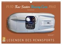 Two-Seater Racing Cars 1950-1960 (Wandkalender 2027 DIN A3 quer), CALVENDO Monatskalender