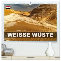 Ägypten - die Weisse Wüste (hochwertiger Premium Wandkalender 2027 DIN A2 quer), Kunstdruck in Hochglanz