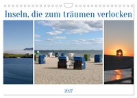 Inseln, die zum träumen verlocken (Wandkalender 2027 DIN A4 quer), CALVENDO Monatskalender