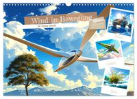 Wind in Bewegung (Wandkalender 2027 DIN A3 quer), CALVENDO Monatskalender