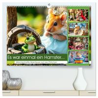 Es war einmal ein Hamster... Märchenhafte Abenteuer auf vier Pfötchen (hochwertiger Premium Wandkalender 2027 DIN A2 quer), Kunstdruck in Hochglanz