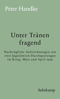 Unter Tränen fragend