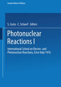Photonuclear Reactions I