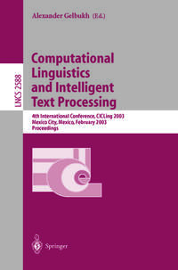 Computational Linguistics and Intelligent Text Processing