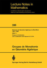 Groupes de Monodromie en Géométrie Algébrique