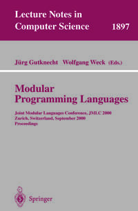 Modular Programming Languages