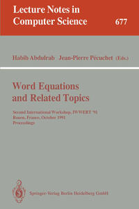 Word Equations and Related Topics