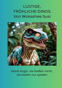 Lustige, fröhliche Dinos