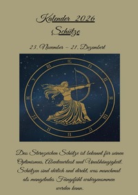 Sternzeichen Schütze Kalender 2026