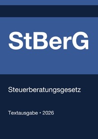 StBerG - Steuerberatungsgesetz (Deutschland) 2026