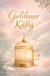 Goldener Käfig mit Tür