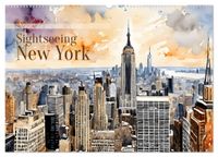 Sightseeing New York (Wandkalender 2027 DIN A2 quer), CALVENDO Monatskalender