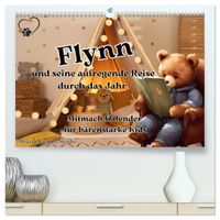 Flynn und seine aufregende Reise durch das Jahr (hochwertiger Premium Wandkalender 2027 DIN A2 quer), Kunstdruck in Hochglanz