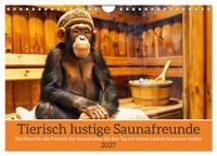 Tierisch lustige Saunafreunde (Wandkalender 2027 DIN A4 quer), CALVENDO Monatskalender