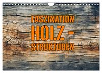 Faszination HOLZ - Strukturen (Wandkalender 2027 DIN A4 quer), CALVENDO Monatskalender