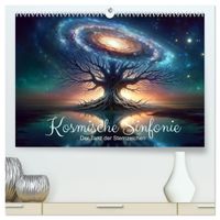 Kosmische Sinfonie: Der Tanz der Sternzeichen (hochwertiger Premium Wandkalender 2027 DIN A2 quer), Kunstdruck in Hochglanz