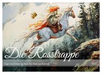Die Rosstrappe - Sage vom Felsen im Harz bei Thale im Bodetal (Wandkalender 2027 DIN A2 quer), CALVENDO Monatskalender