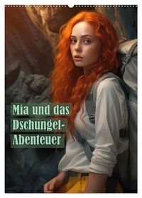 Mia und das Dschungel-Abenteuer (Wandkalender 2027 DIN A2 hoch), CALVENDO Monatskalender