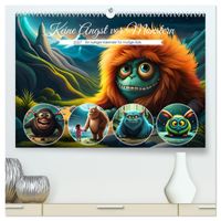 Keine Angst vor Monstern (hochwertiger Premium Wandkalender 2027 DIN A2 quer), Kunstdruck in Hochglanz