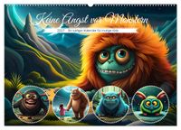 Keine Angst vor Monstern (Wandkalender 2027 DIN A2 quer), CALVENDO Monatskalender