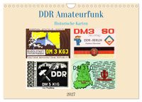DDR Amateurfunk Historische Karten (Wandkalender 2027 DIN A4 quer), CALVENDO Monatskalender