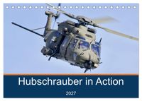 Hubschrauber in Action (Tischkalender 2027 DIN A5 quer), CALVENDO Monatskalender