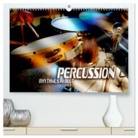 Percussion - Rhythmus im Blut (hochwertiger Premium Wandkalender 2027 DIN A2 quer), Kunstdruck in Hochglanz