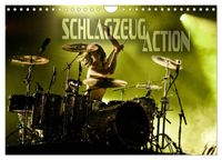 Schlagzeug Action (Wandkalender 2027 DIN A4 quer), CALVENDO Monatskalender